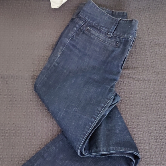 Club Monaco, 26 - dark denim jeans with clasp enclosure - Picture 8 of 10
